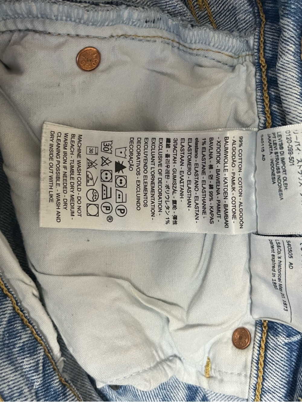 LEVIS Ribcage Straight Jeans - Picture 7 of 10